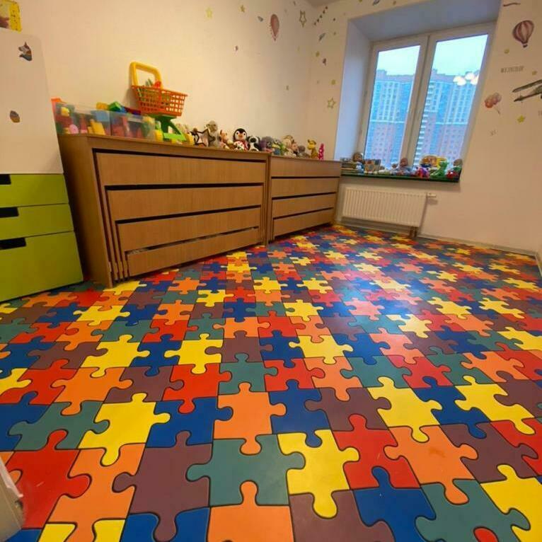 Спальня для детей в детсаде на Областной в Кудрово