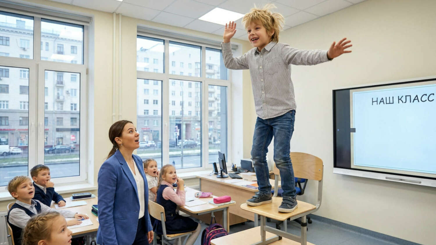 Гиперактивный ребёнок в школе Гиперактивный ребёнок в школе